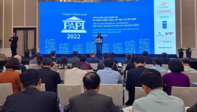 Công bố Chỉ số PAPI năm 2022